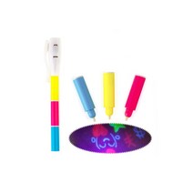 UV 3색 야광펜 클럽 파티 용품 신기한 야광 볼펜, 3색펜GY003230