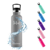 Honey Holly 물통 1000ml 빨대 물통 마법병 스포츠 음료 대응 물통 보냉 병 진공 단열 탄산병 보온 보냉 어린이 물통 보냉 물통 커버 탄산 마법병 소녀 소년 세련된 어른 산 등반 운동 여행
