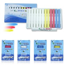 그린태성물분필혼합12P+분필홀더1개 /친환경 워터초크 물분필 분필 분필홀더, 하양