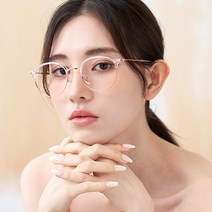룩스토어 블루래빗 베이직 동글이 하금테안경 블루라이트차단안경 남녀공용