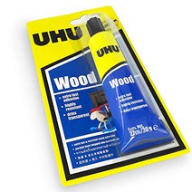 UHU Wood Adhesive – Extra Fast Setting Glue - Solvent Free – 27ml, 1