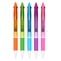 [소량주문가능]니들3색펜-300개이상 실크인쇄 1도 무료, 주황