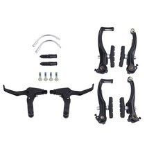 자전거 브레이크 키트 MTB 하이브리드를 타는 도시 자전거를 위한 튼튼한 자전거 V 브레이크 세트, 다중, 알루미늄 합금, 스타일 B