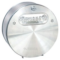 원형 스텐 생리대 수거함 위생용품 여성 화장실 휴지통 BH1100S, BH1100S 원형 스텐 수거함