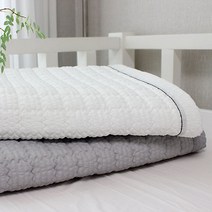 시어서커 침대패드 여름침대패드 미끄럼방지 이불패드 여름이불 여름매트 바닥에 까는 바닥이불매트 바닥매트 여름바닥이불 여름매트 슈퍼싱글 퀸, 그레이