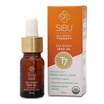 SIBU 프리미엄 히말라야 바다 갈매 나무속 씨 오일 USDA 유기농 10 ml, 1개