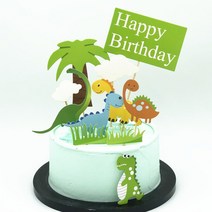 은꽃밴드 생일파티 장식 2세트, I9쥬라기공룡세트