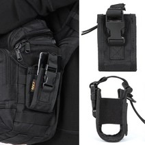 GPS 스마트폰 휴대용 몰리 결합 파우치 밀리터리 커플, 색상, BLACK