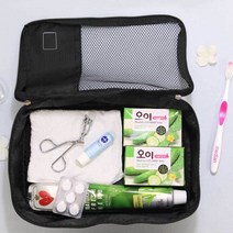 MDO3409 명절 설날 여행 캐리어 정리 트레블 중간 파우치 북파우치/여행용세면파우치/캐리어정리백/여성용파우치