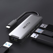 서피스스튜디오2 C타입 4포트 USB허브/알루미늄5Gpbs, TC C타입허브
