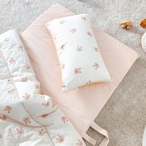 돗투돗 사계절 양면 어린이집 낮잠이불 패드 동물친구들 일체형 아기이불 신생아 세트, 30수 낮잠패드-깡총돗바니