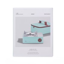 코베아 엑스온 스토브 미니버너 민트초코 KGR-2007MT 큐브 캐리백 세트, KGR-2007PI, 1개