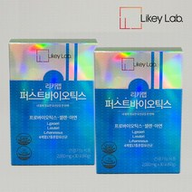 Likey Lab 리키랩 퍼스트바이오틱스 패밀리핏 30포 프리와 프로가 만났다. 면역 이젠 포스트바이오틱스다~리키랩을 찾아다오. 코에 좋은 코유산균, 2개