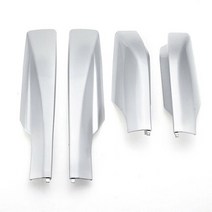 루프박스 루프 바스켓 오프로드 루프렉 랙 엔드 커버 보호 레일 쉘 교체 도요타 세트당 개, 4PcsSilver