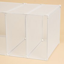조립식가방수납장 DIY 반투명 핸드백 보관함 진열장, 상세 참조