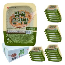 [밥 맛 그대로! 한 끼 119kcal] 잡곡곤약밥 150g x 20팩