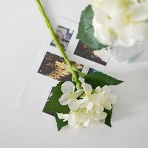 크림모던수국가지 34cm 조화 인테리어 장식 FAIAFT, 없음