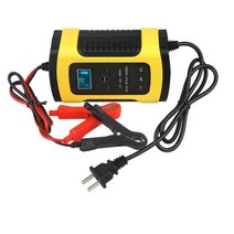 딥싸이클배터리 배터리케이블 배터리용품 전체 자동차 12V/6A 디지털 LCD 디스플레이 지능형 고속 전 습식 건식 신제품, [02] US