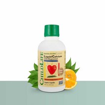차일드라이프 에센셜 리퀴드 칼슘 + 마그네슘 비타민D + 아연 키즈 어린이 청소년, 1개, 473ml