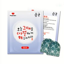 해피데이 따뜻해 발 핫팩 20g x 2p, 60개