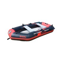 고무보트 에어 낚시 보트 매트 260 cm 데크 바닥 3인용 카누 카약, 01 MD260-3RedBlack