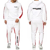 패션트레이닝복 씨 두 Seadoo 모토 후드 솔리드 프린트 남성 운동복 스웨트팬츠 봄 가을 플리스 풀오버 2793304588, 4XL CHINA, 2