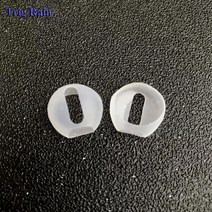 2 개/짝 패드 Airpods 무선 블루투스 아이폰 7 7plus 이어폰 실리콘 귀마개 이어폰 케이스 이어팁 이어폰 액세서리-AliExpress, 투명