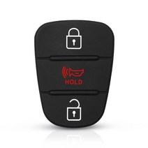 자동차키 KEYYOU 자동차 키 케이스 고무 패드 현대 기아 피칸토 리오 솔라리스 엑센트 투싼 l10 l20 l30 씨, 11 Model 11
