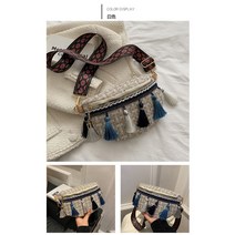 1+1 모칠라백 콜럼비아 와유 뜨개가방 여성 가방 숄더백 메신저 백 에스닉