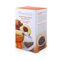 레볼루션 티 스위트 진저 피치 블랙티 16티백 6팩
