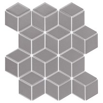 [레그노] CUBE GRAY 48*48 모자이크타일, CU-02