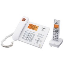 맥슨 2.4GHz 디지털 유무선 전화기 화이트 MDC-745
