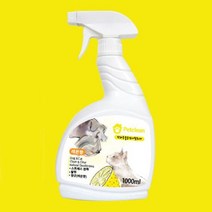 펫크린 탈취제1000ml 레몬향 애견향수 냄새제거 보습, 상세페이지 참조