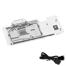 Barrow GPU 워터 블록 MSI 3090 3080 RTX GAMING X TRIO 10G 쿨러 5V 라이트 마운트 정품 백 플레이트 BS-MSG3090M-PA 지원, 02 Sync Motherboard