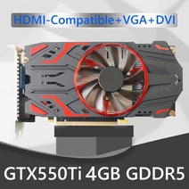 GTX1050TI 550TI 2GB 4GB 6GB 750 컴퓨터 그래픽 카드 192bit GDDR5 냉각 팬이 착 된 NIDIA PCIE 20 게임용 비디오 카드, 03 GTX550Ti 4GB, 03 GTX550Ti 4GB