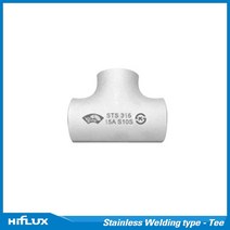 유성벤드 스텐 용접 관이음쇠 피팅 - TEE (S20) SUS316 65A-65A, 1개