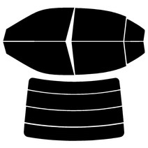 로톰 로체 측후면 썬팅필름 DIY 셀프 열차단 썬팅지, 로체 (05-10), RTF-4S 05 (진함), 기아