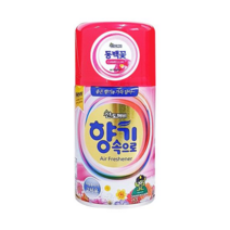 산도깨비 자동분사기 리필 향캔 방향제 탈취제, 290ml, 1개, 동백꽃