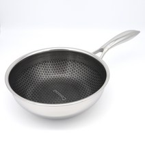 (SINGLE) 블랙큐브 통3중 웍팬 쿡셀, 1개, 26cm(뚜껑없음)