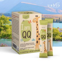 뉴질랜드 어린이녹용 유비바이오 맛있는 키즈녹용 아이엠큐큐 어린이비타민 딸기맛 30포