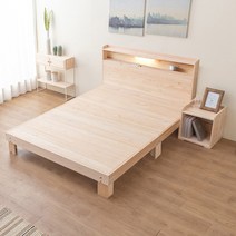 편백나무원목/통판 퀸침대프레임/매트리스별도/수도권무료배송, 베라통판프레임, 매트리스선택안함