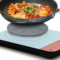 인덕션매트 주방용 실리콘 인덕션 보호매트 덮개 다용도 매트, 컬러:블루, 단품