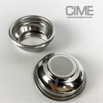 CIME 포터필터 바스켓 (7g 14g) (58mm) 2종 / 씨메부품 포터필터 가스켓 샤워스크린 커피머신 스팀봉 정품 커피머신부속품, 14g