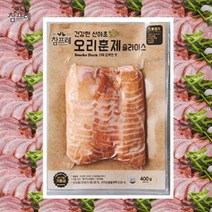 참프레 산야초 오리훈제 슬라이스 400g 훈제오리, 1세트