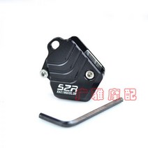 스즈키 어드레스125 키 헤드 드레스업 튜닝 키링 열쇠, 전부 검은 색, 1개