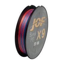JOF X9 9합사 300M PE라인 배스 쏘가리 쭈꾸미 루어 원투, 오색 1호