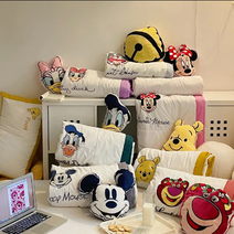 디즈니 시리즈 여름 차렵이불 시원시원 대두 단백질 섬유