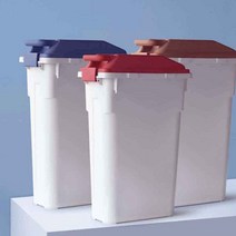 폐형광등수거함 분리 수거함 폐건전지 대형 카페반납대 형광등 재활용 수거대 60L, 슬림펌핸들휴지통(45L)브라운, 1개