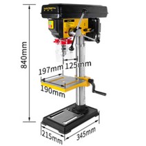 10인치 테이블 드릴프레스 작업등 가변 속도 조절 드릴링 머신 각끌기 테논 장부 지그, 10인치 드릴프레스 + 크로스 플라이어