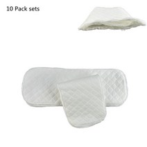 기저귀 교환대 갈이대 10PCS 5 레이어 숯 대나무 천 기저귀 삽입 빨 아기, 11 10pcs